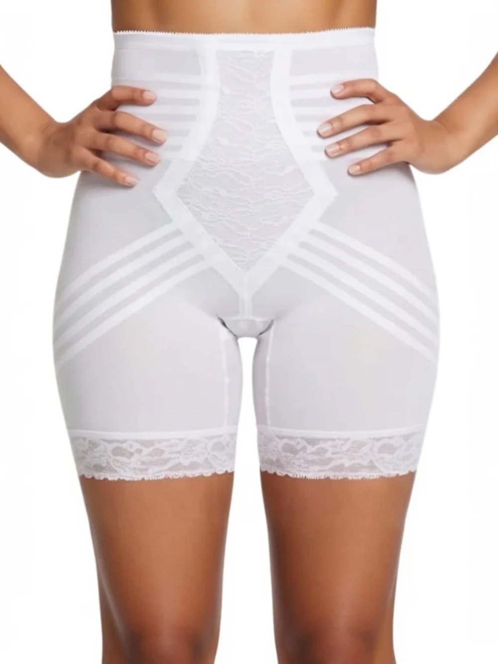 Rago Style 6207 High Waist Leg Shaper Shorts, Size 2X/34 NWT